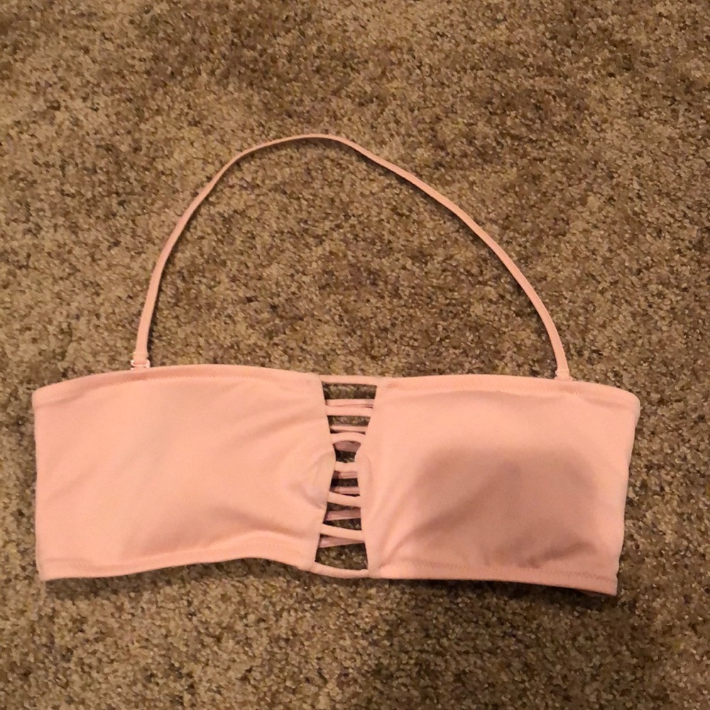 Victoria Secret peach bathing suit top